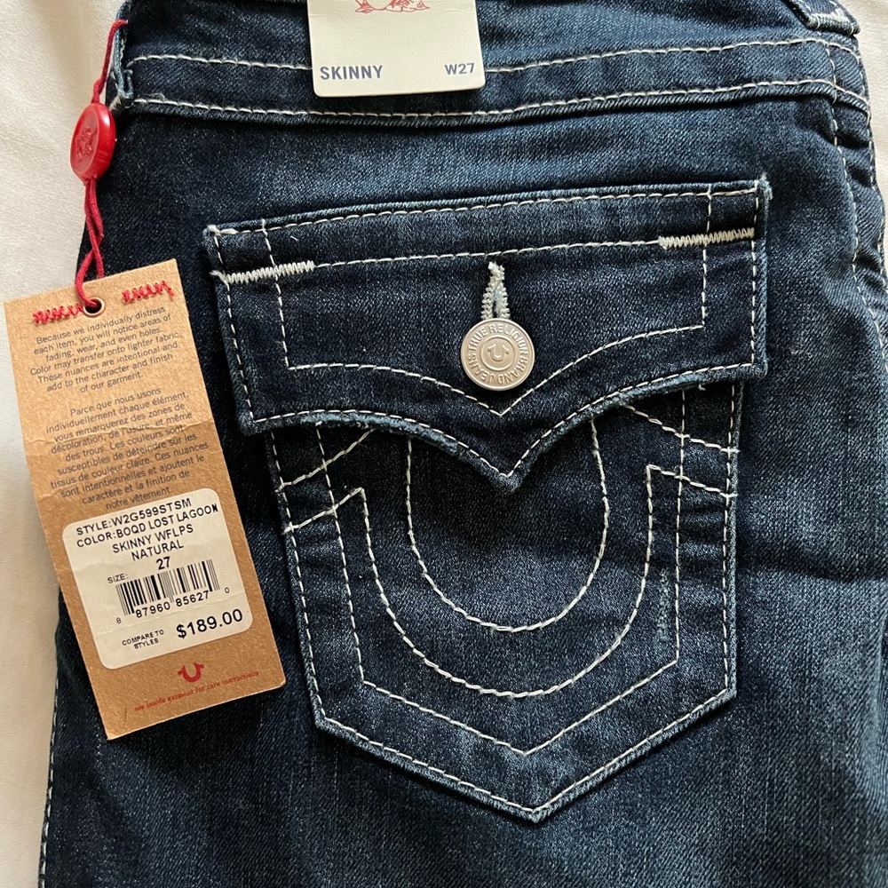 Women True Religion Skinny Jeans
